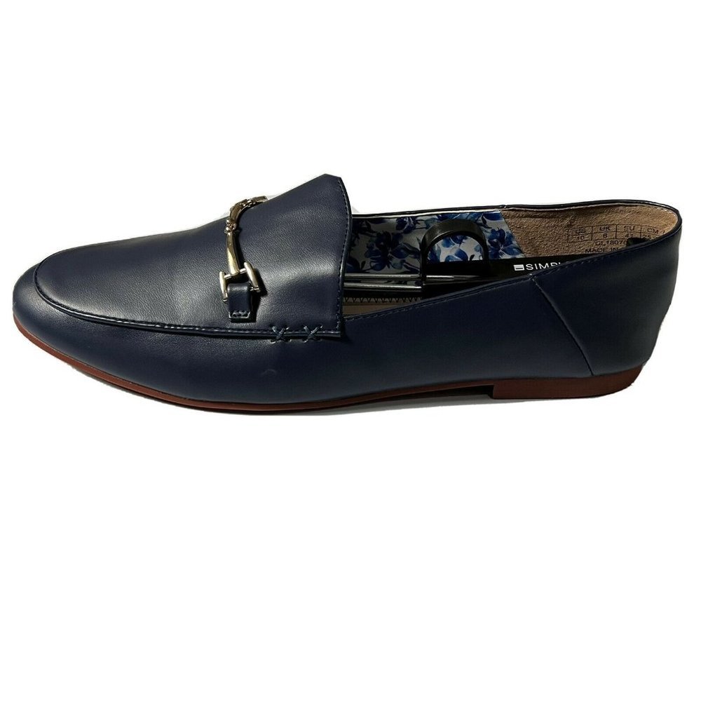 Jenn Ardor Women's Flats Fashion Penny Loafers Slip On Comfort Shoes Sz 10 Blue